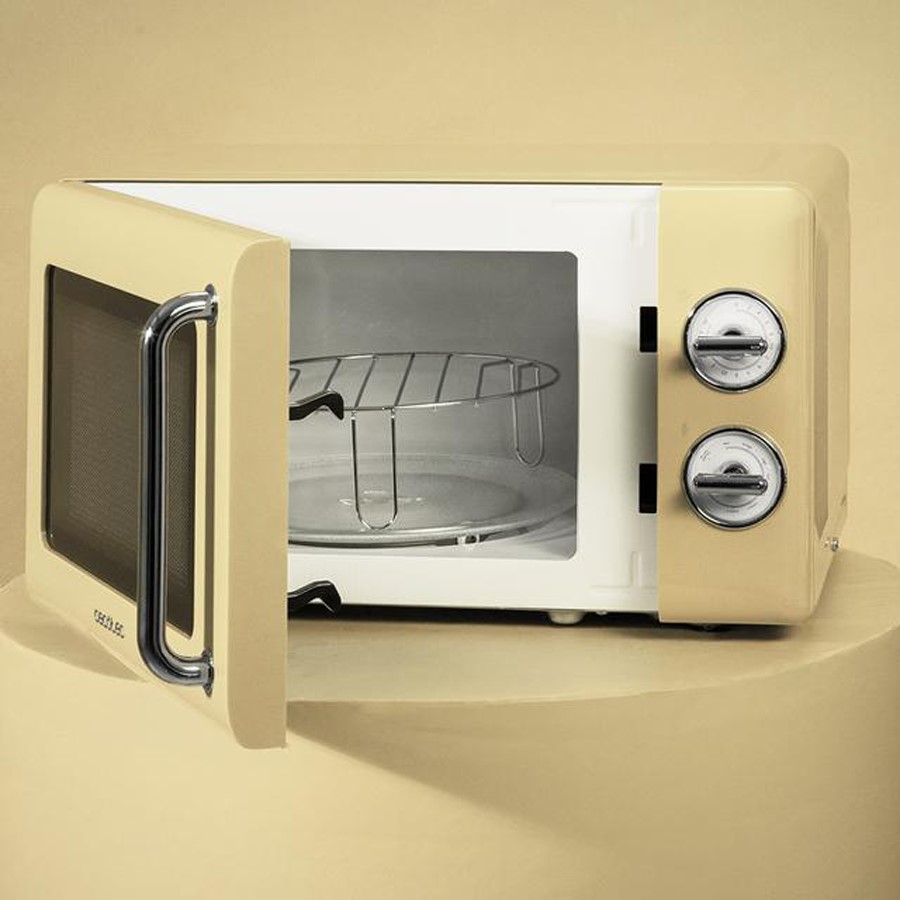 additioanl image for  Cecotec Microwave Retro Yellow 20 L 3110 
