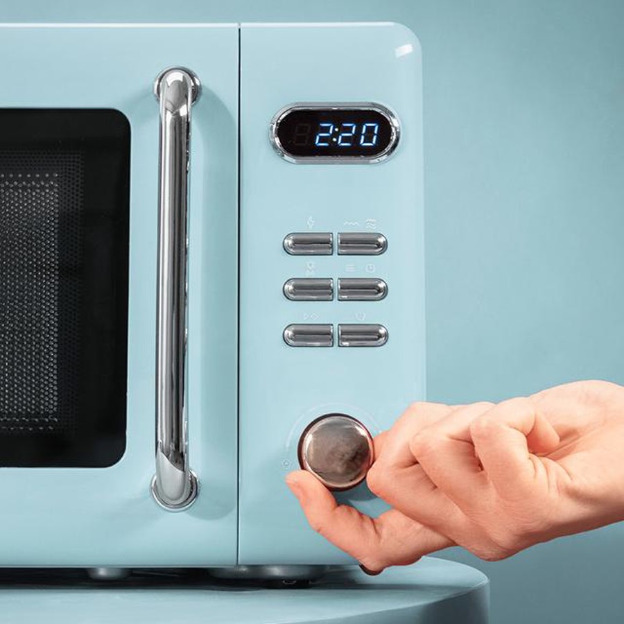 additioanl image for  Cecotec Microwave Retro Blue 20 Litres 