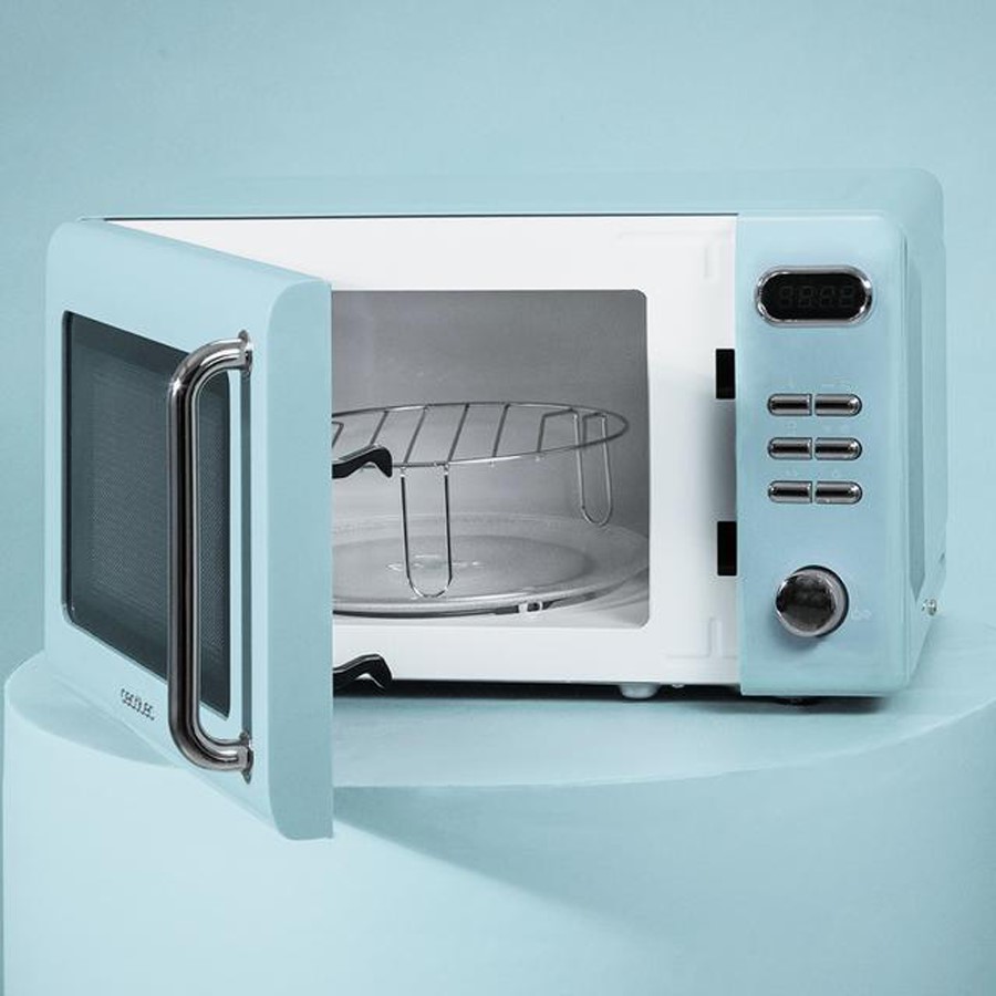 additioanl image for  Cecotec Microwave Retro Blue 20 Litres 