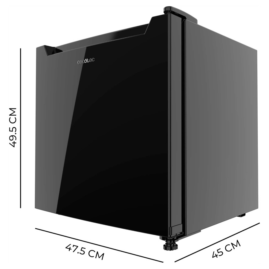 additioanl image for  Cecotec Mini Fridge Crystel Black 31 L 
