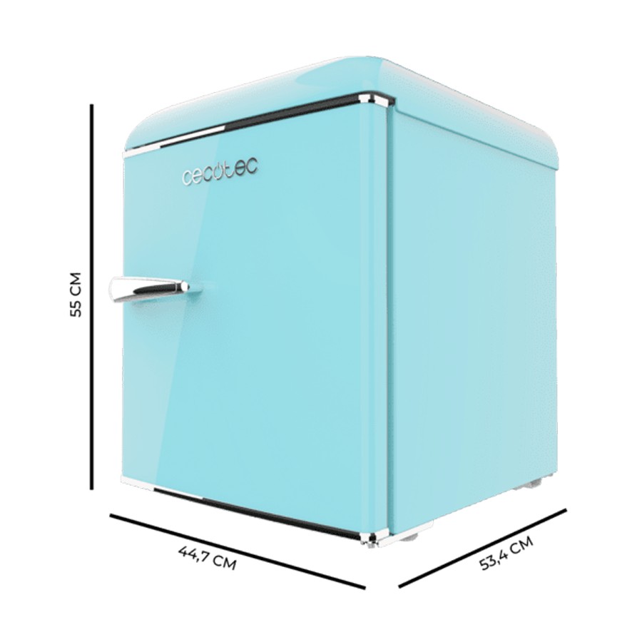 additioanl image for  Cecotec Retro Fridge Tabletop Blue 45 L 