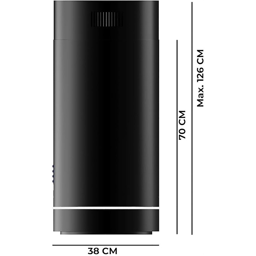 additioanl image for  Cecotec Island Hood Round Extractor 38cm 