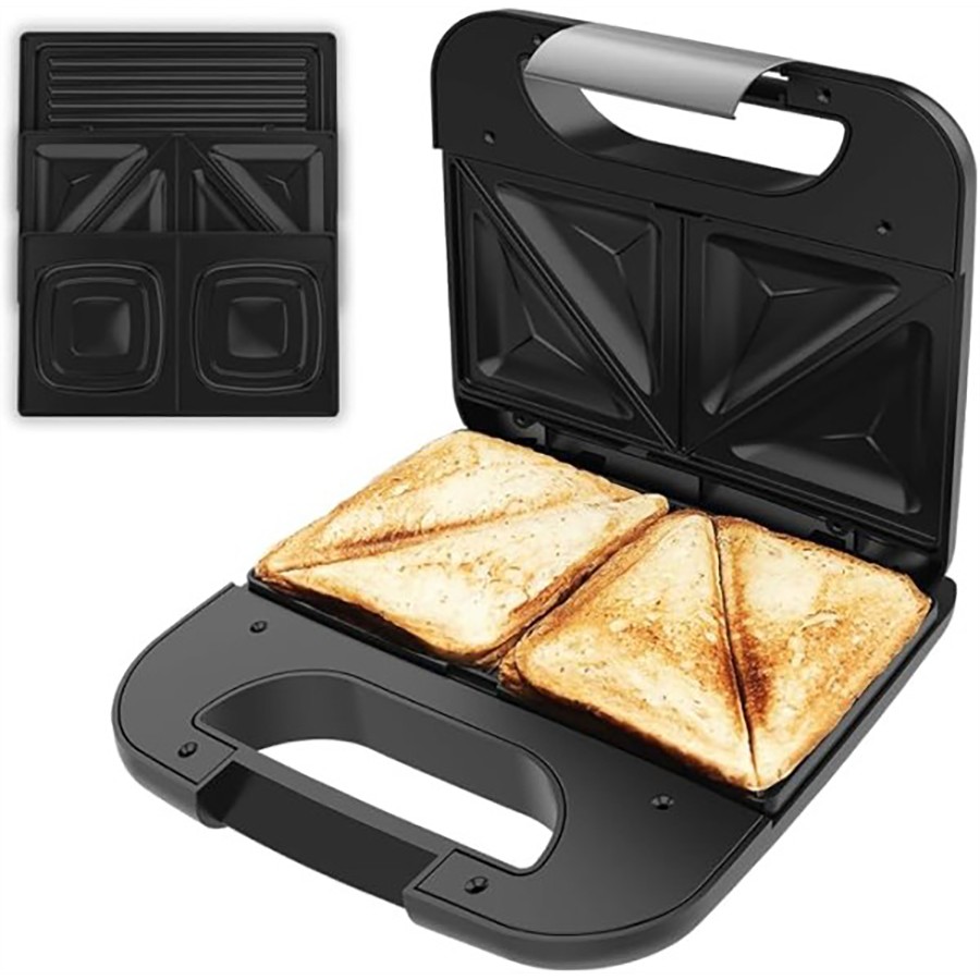 additioanl image for  Cecotec Sandwich Maker 2 Slice S/Steel 
