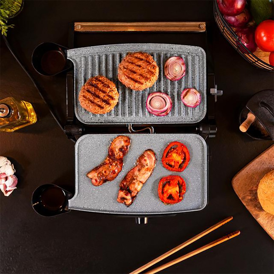 additioanl image for  Cecotec Electric Grill Blk & Steel 1500W 