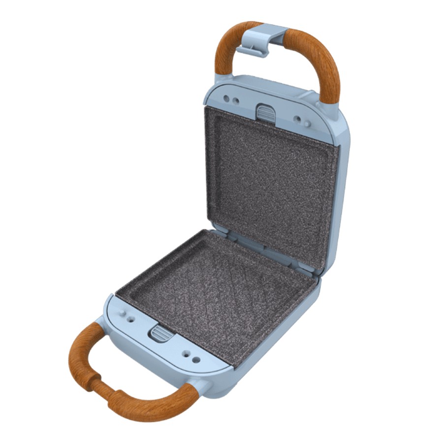 additioanl image for  Cecotec Sandwich Maker Retro 1 Slice Blu 