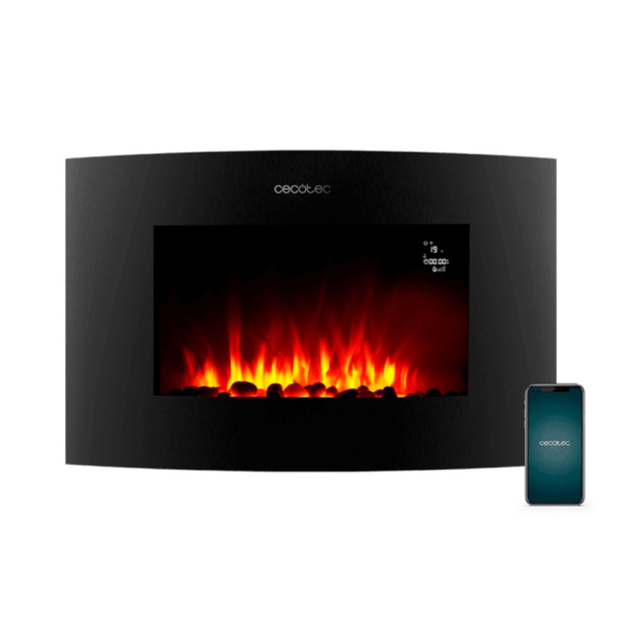 additioanl image for  Cecotec Curved Electric Fireplace 3550 