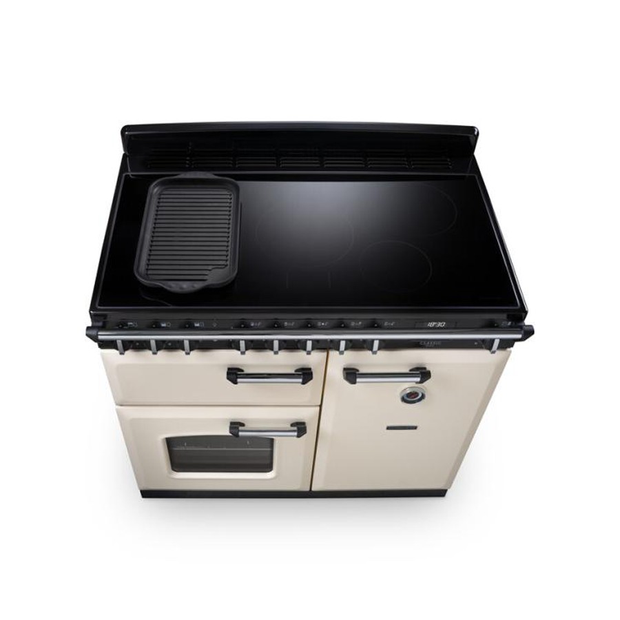 additioanl image for  RangeM Dual Fuel Slate/Chrome 100 cm 