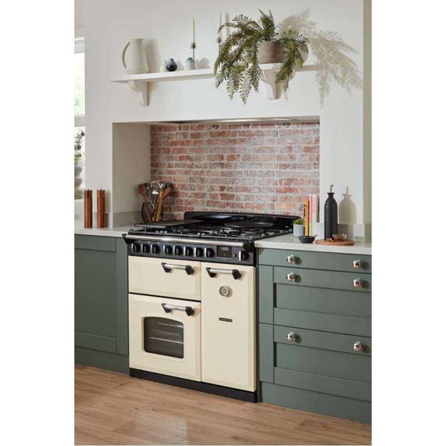 additioanl image for  RangeM Dual Fuel Slate/Chrome 90 cm 