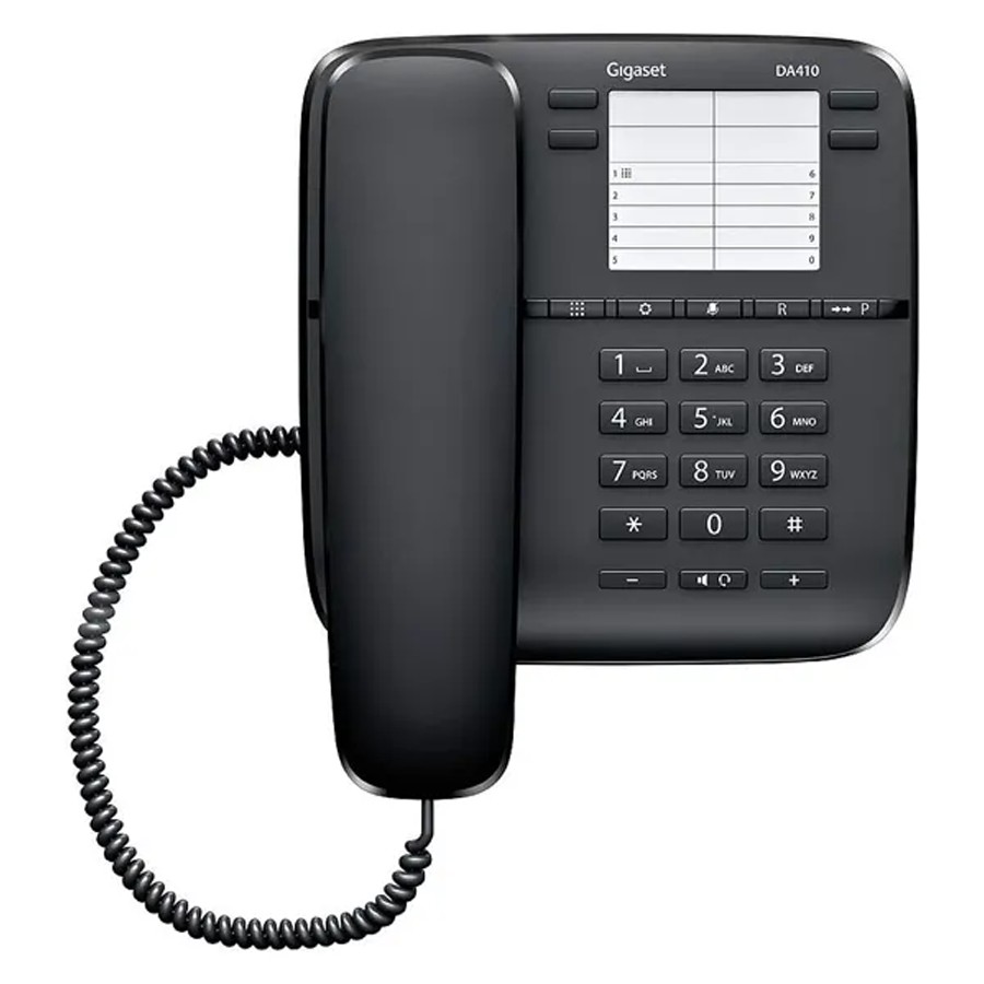 product image Gigaset Telephone Corded Black 