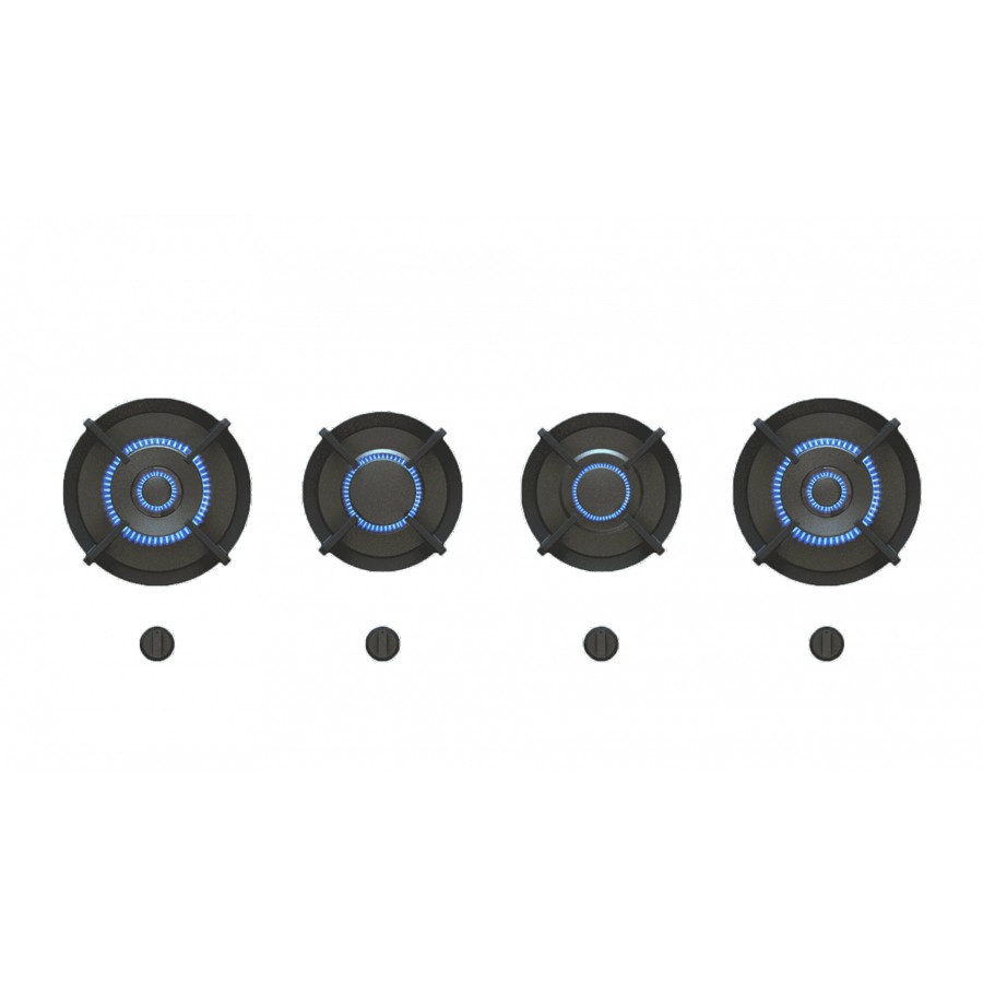 product image Pitt Gas Cooktop H 8.9cm x W 115.7cm x D 40.3cm