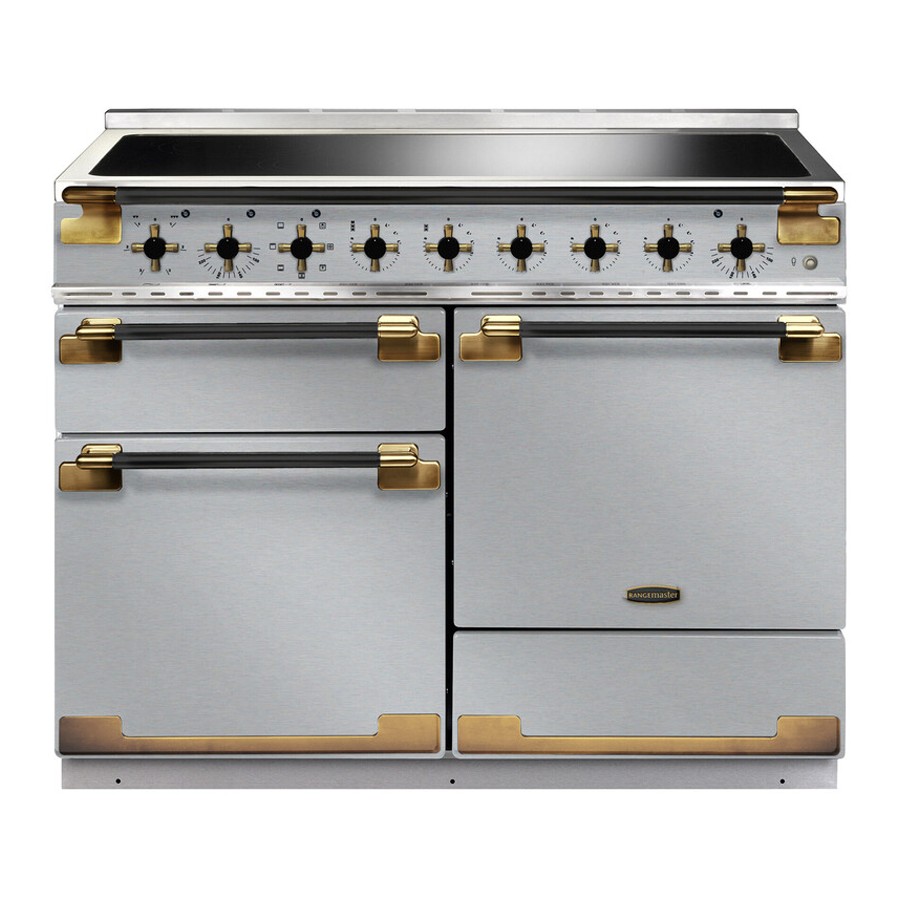product image RangeM Elise 110 IND. St/St Blk Antique H 91.00 / 93.50 cm x D 60.00 cm x W 109.20 cm