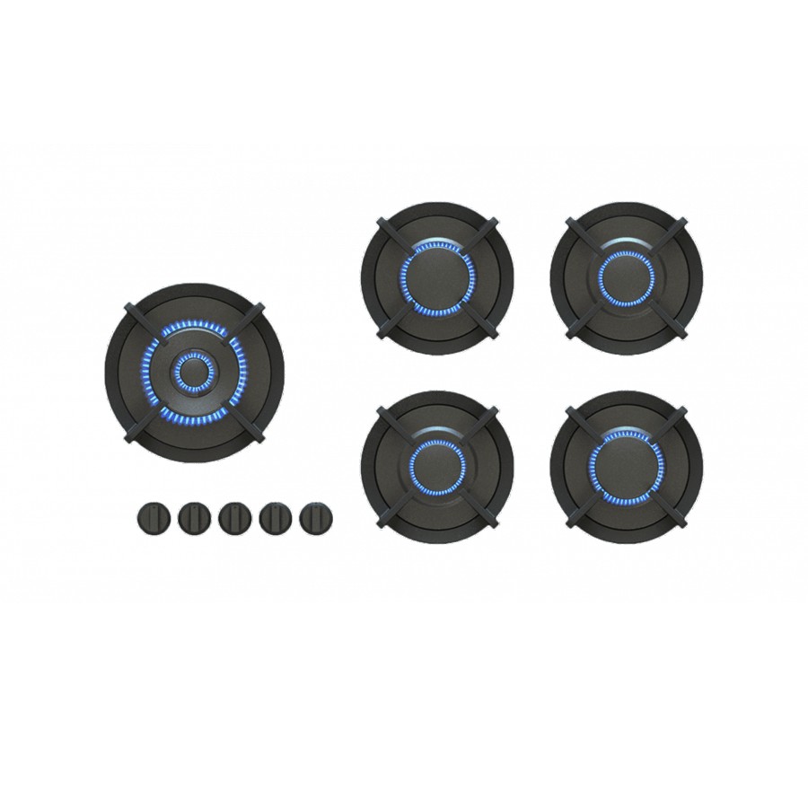 product image Pitt Gas Cooktop H 8.9cm x W 85.3cm x D 50.3cm