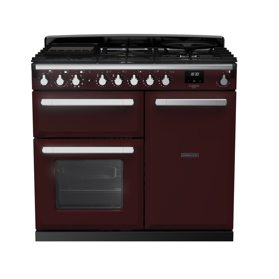 product image RangeM  Estel DLX D.Fuel  Bordeaux 100cm H 89.50 cm x W 99.40 cm x D 60.40 cm