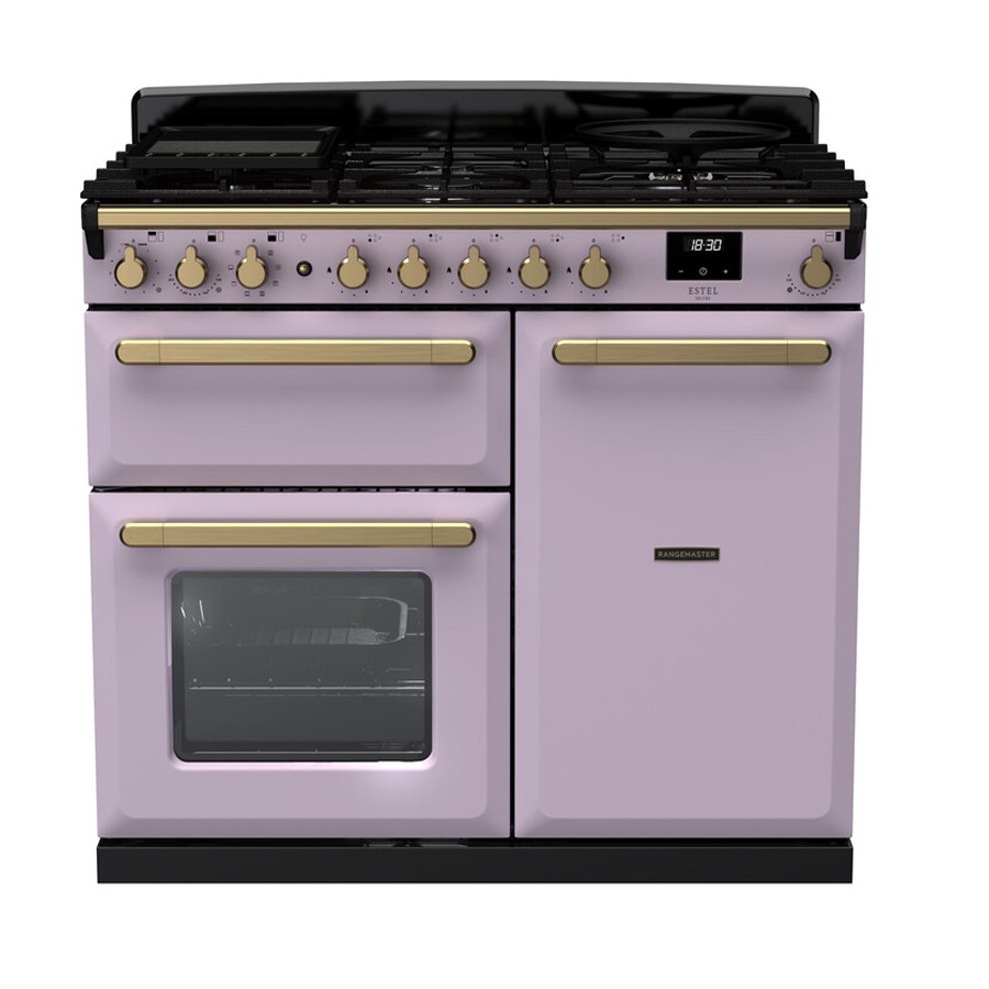 product image RangeM  Estel DLX D.Fuel  Heather 100cm H 89.50 cm x W 99.40 cm x D 60.40 cm