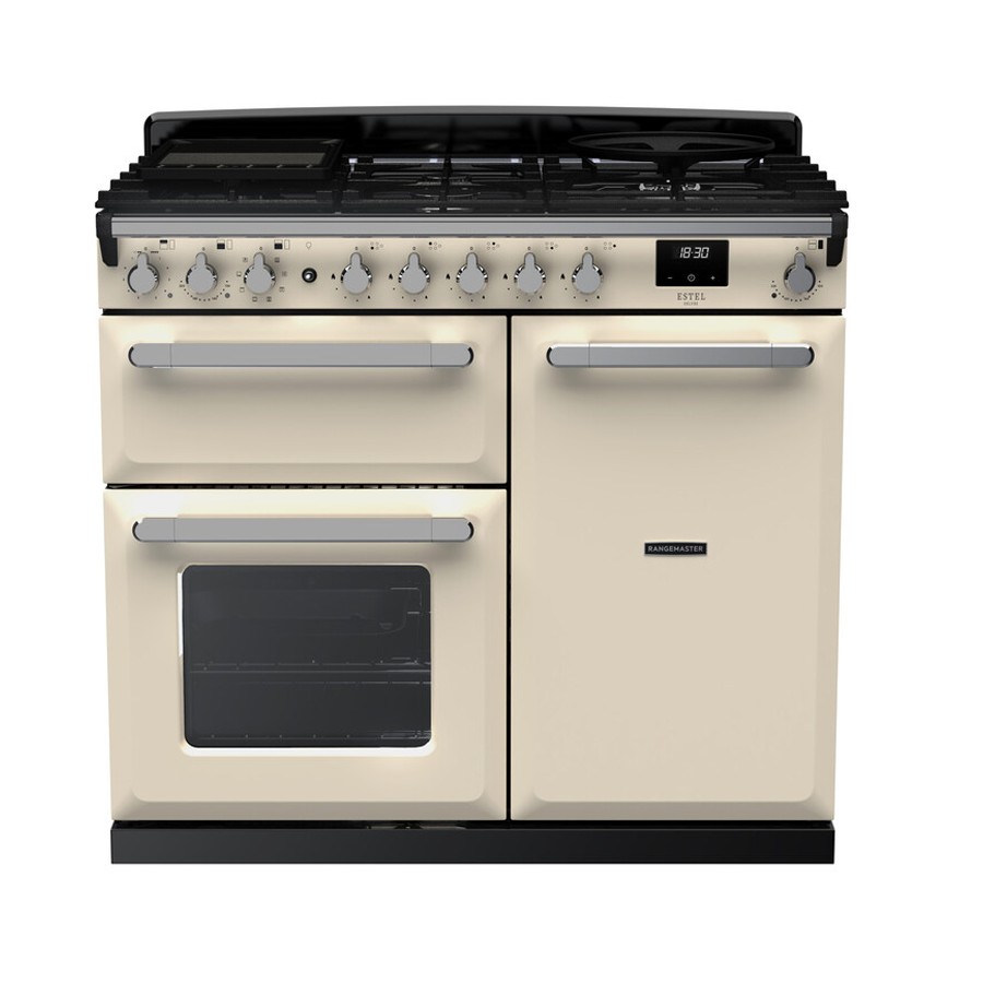 product image RangeM Estel DLX D.Fuel Pale Cream 100cm H 89.50 cm x W 99.40 cm x D 60.40 cm