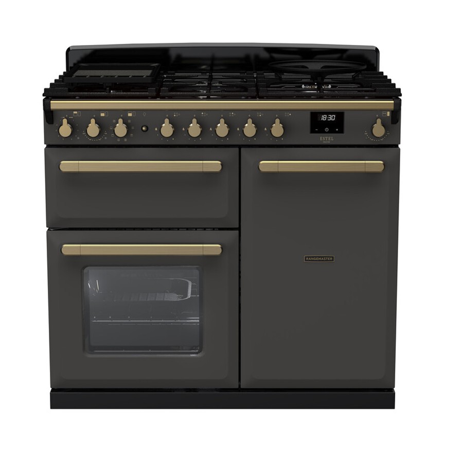product image RangeM  Estel DLX D.Fuel  Slate 100cm H 89.50 cm x W 99.40 cm x D 60.40 cm