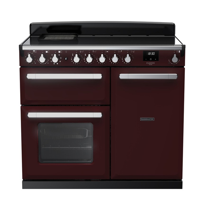 product image RangeM  Estel DLX Ind. Bordeaux 100cm H 89.50 / 93.50 cm x W 99.40 cm x D 61.70 cm