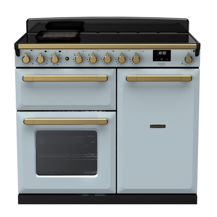 product image RangeM  Estel DLX Ind. Misty Blue 100cm H 89.50 cm x W 99.40 cm x D 60.40 cm