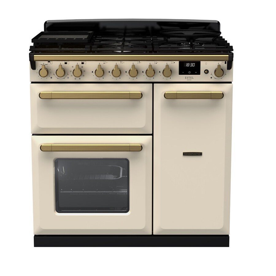 product image RangeM Estel Dlx D/Fuel Pale Cream 90 cm H 89.50 cm x W 99.40 cm x D 60.40 cm