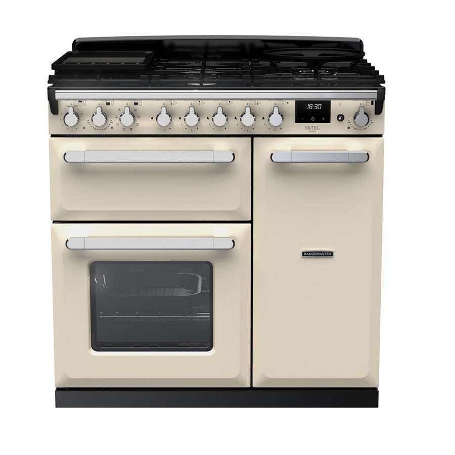 product image RangeM  Estel DLX D.Fuel  Pale Cream 90c H 89.50 cm x W 99.40 cm x D 60.40 cm