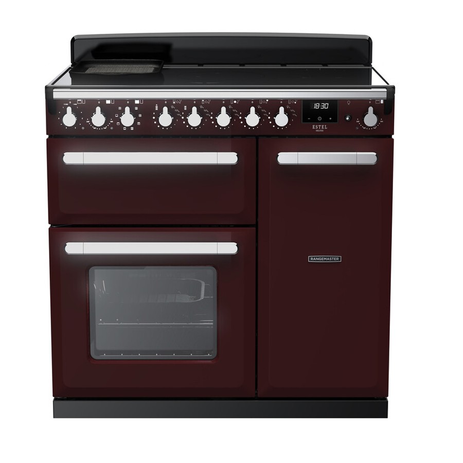 product image RangeM  Estel DLX Ind. Bordeaux 90cm H 89.50 / 93.50 cm x W 90.00 cm x D 61.70 cm