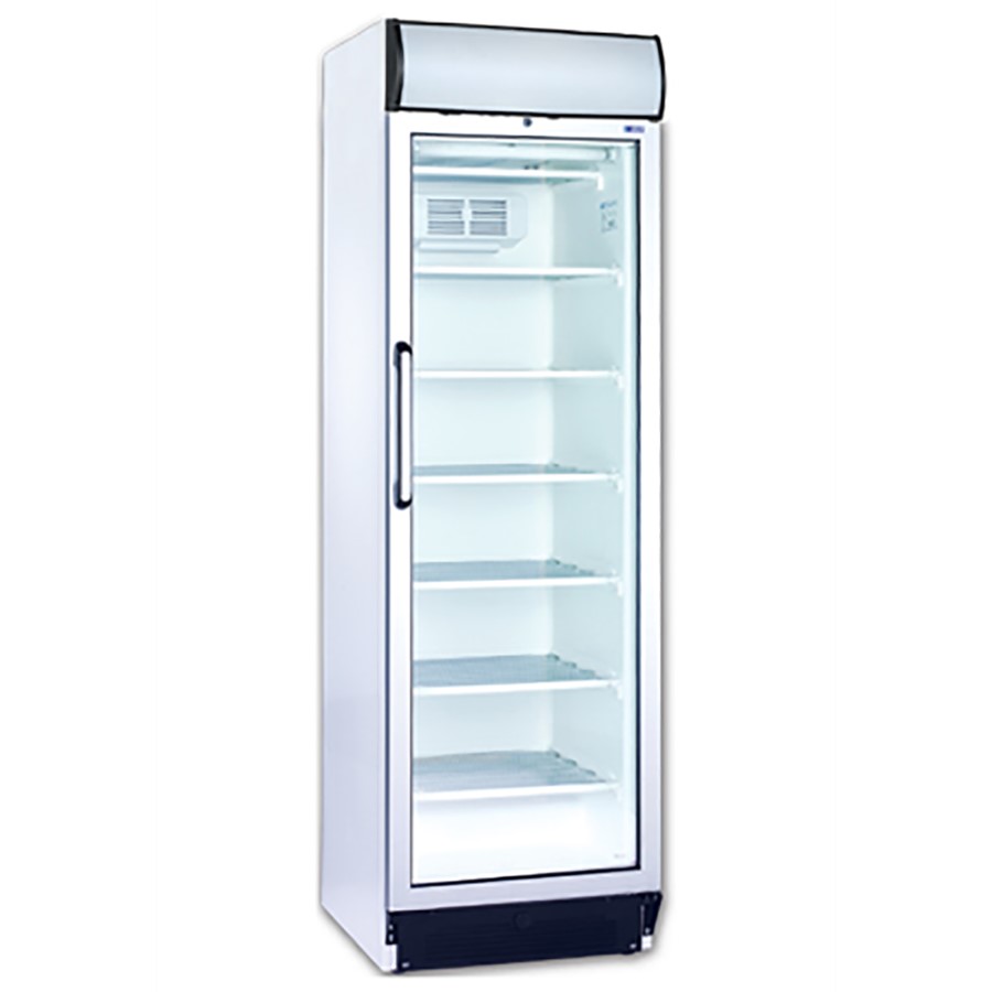 product image Ugur Freezer Glass Door White 270 Litres Internal Dimensions :H 155cm x W 47.5cm x D 44cm 
External Dimensions:H 196.5cm x W 59.5cm x D 64.0cm