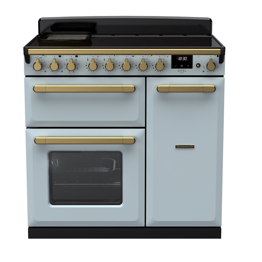 product image RangeM  Estel DLX Ind. Misty Blue 90cm H 89.50 cm x W 99.40 cm x D 60.40 cm