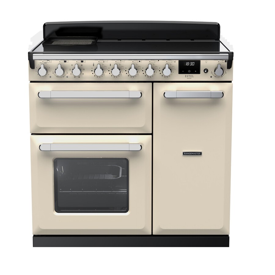 product image RangeM  Estel DLX Ind. Pale Cream 90cm H 89.50 / 93.50 cm x W 90.00 cm x D 61.70 cm