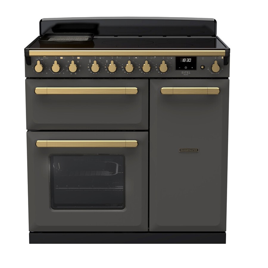 product image RangeM  Estel DLX Ind. Slate 90cm H 89.50 cm x W 99.40 cm x D 60.40 cm