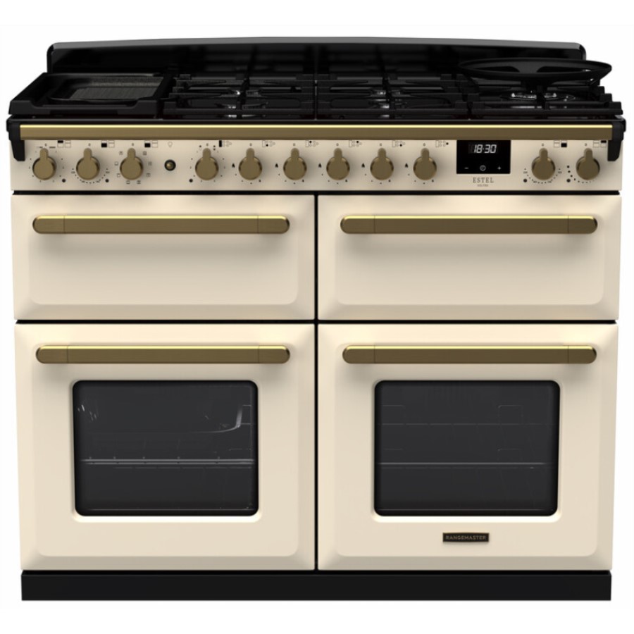 product image RangeM Estel DLX OC D.Fuel Pale Crm 110 H 89.50 cm x W 109.20 cm x D 60.40 cm