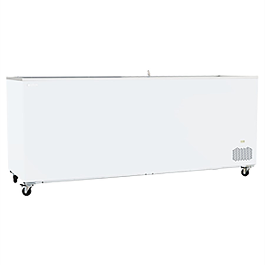 product image Ugur Chest Freezer Glass Top 670 Litres Internal Dimension = H 66.3cm x W 193cm x D 51cm External Dimensions = H 89.2cm x W 205.5cm x D 62.9cm