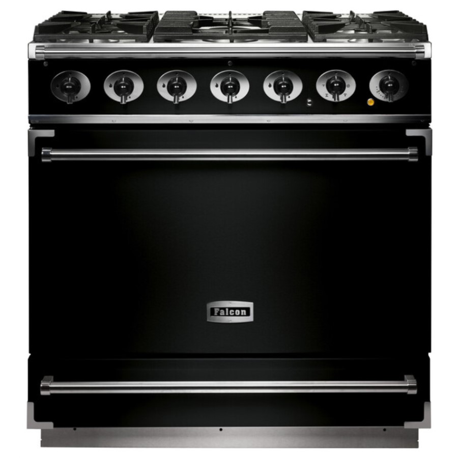 product image Falcon 900S DF Black Chrome EU 87380 H 91.20 / 93.70 cm x W 90.00 cm x D 60.00 cm