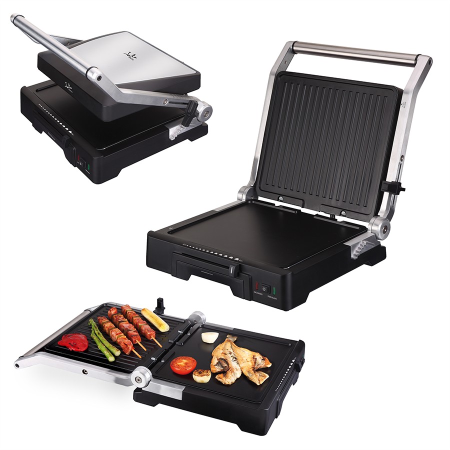 product image Jata Electric Grill Blk & Aluminum 2000W 