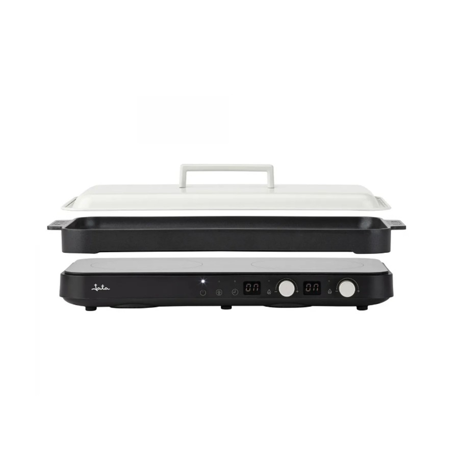 product image Jata Hob Portable Induction With 2 Plate Grill and With Lid