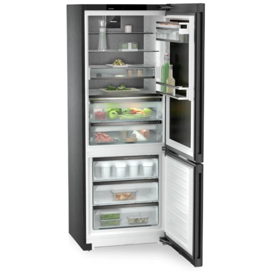 product image Liebherr Fridge/F No Frost Black 473 L H 201.5 cm x W 74.7 cm x D 67.5 cm