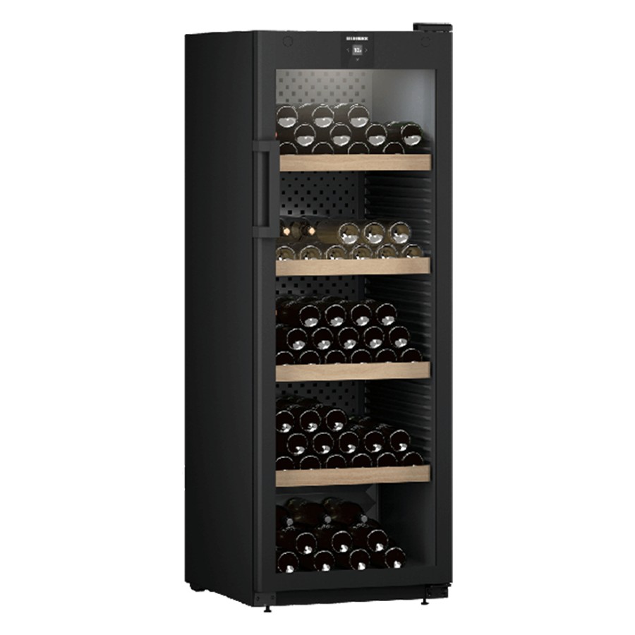 product image Liebherr Wine Cooler GrandCru 196 Bottle H 168.4 x W 59.7 x D 76.3 cm Black