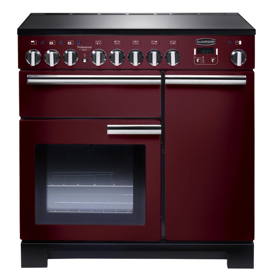 product image RangeM Professional DL 90 IND. Cranberry H 90.50 / 93.00 cm x D 64.90 cm x W 90.00 cm