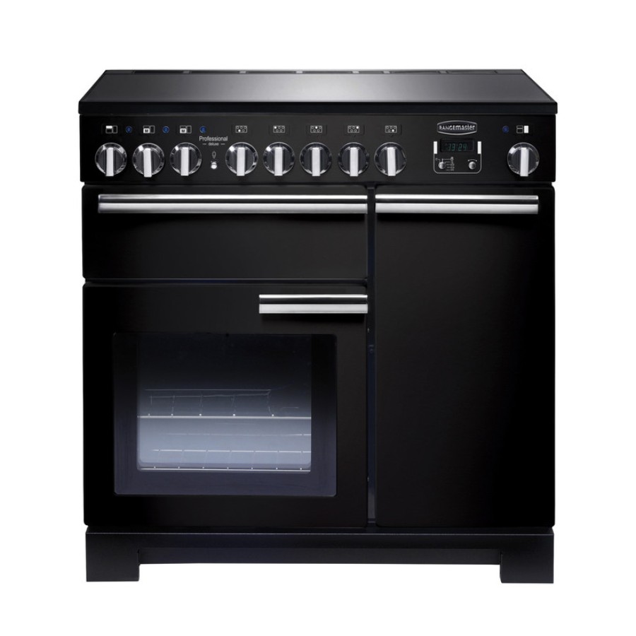 product image RangeM Professional DL 90 IND. Black H 90.50 / 93.00 cm x D 64.90 cm x W 90.00 cm