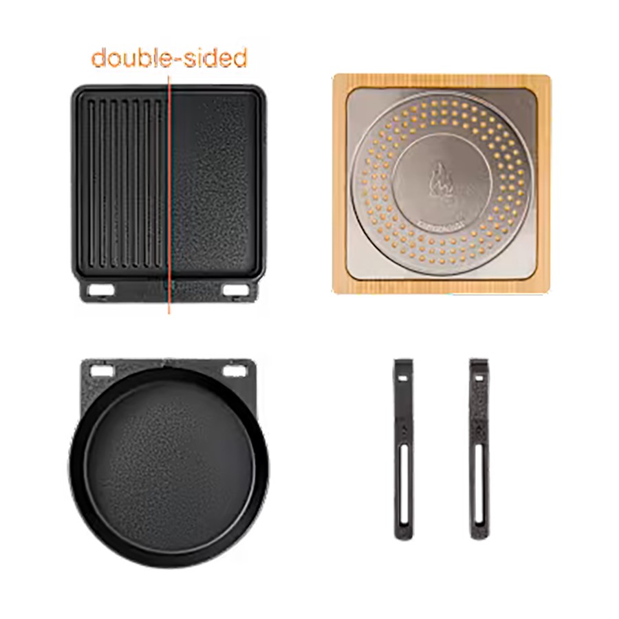 product image Solostove Pi Cast Iron Cookware Set 