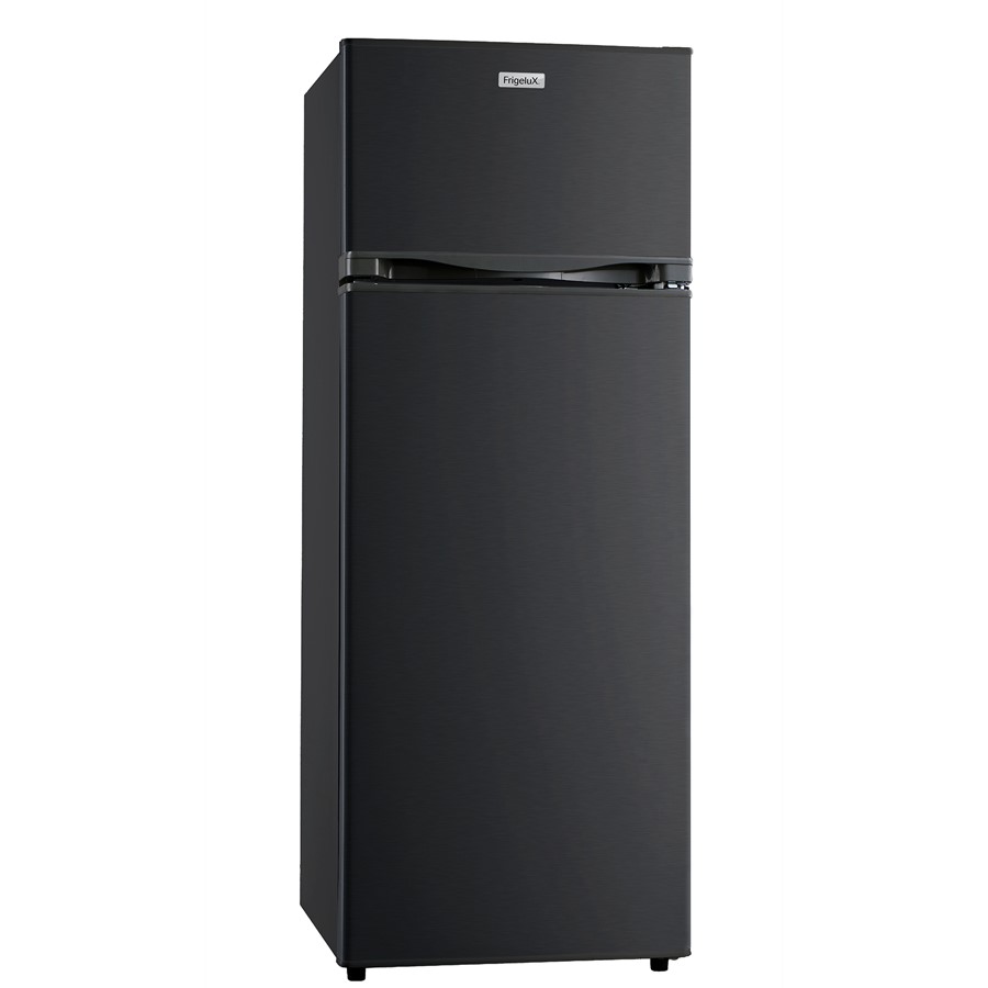 product image FrigeluX Fridge/F Combi Black 204 Litres H 143 cm x W 52.5 cm x D 54 cm