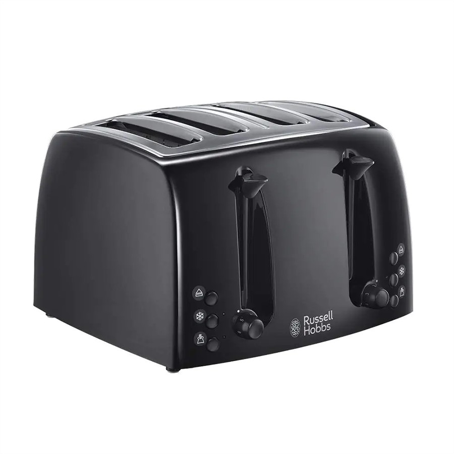 product image Russell Hobbs Toaster 4 Slice Black 