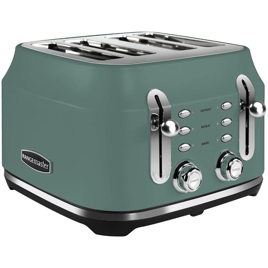 product image Rangemaster Classic Toaster 4Slice M/Grn H 19.8cm x W 30.8cm x D 30.2cm