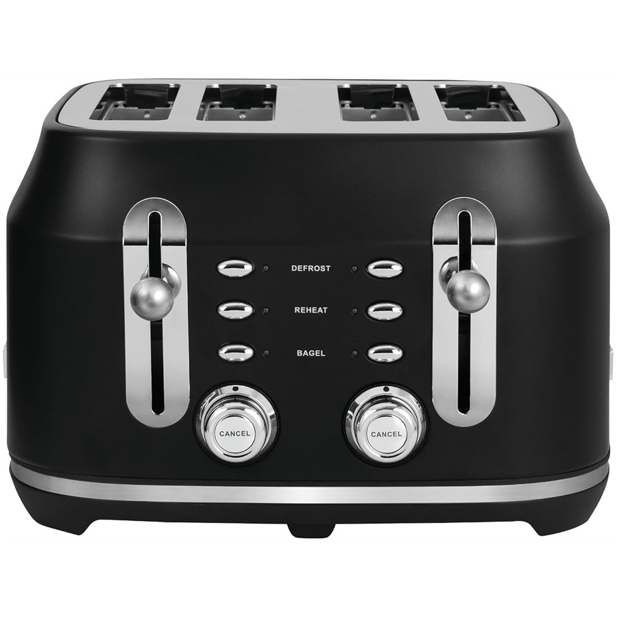 Rangemaster Classic Toaster 4 Slice Blk. Image