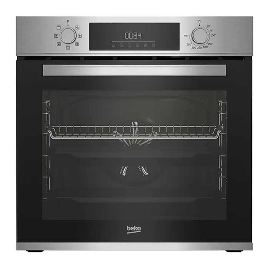 product image Beko Oven 8 Function Inox & Blk 72 L H 59.50 cm x W 59.40 cm x D 56.70 cm