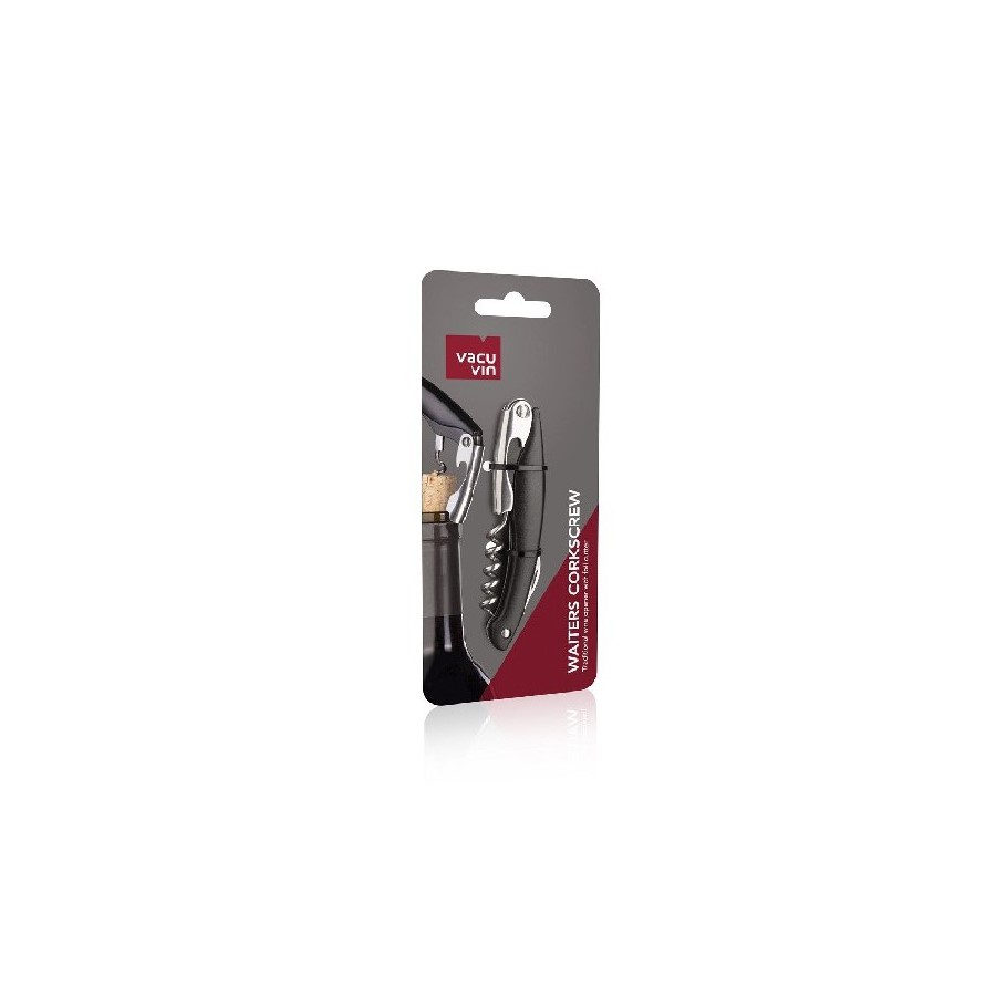 product image Vacuvin Waiter's Corkscrew Black Card 