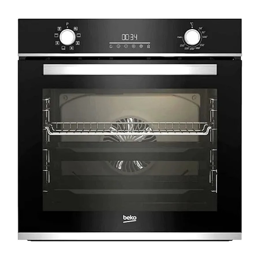 product image Beko Oven Electric 8 Function Black 72 L H 59.50 cm x W 59.40 cm x D 56.70 cm