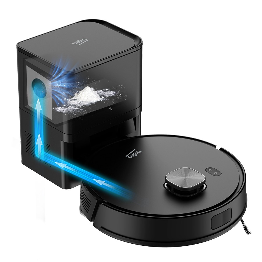 product image Beko Robot Vacuum Cleaner Black H 10.00 cm x D 35.00 cm x W 35.00 cm