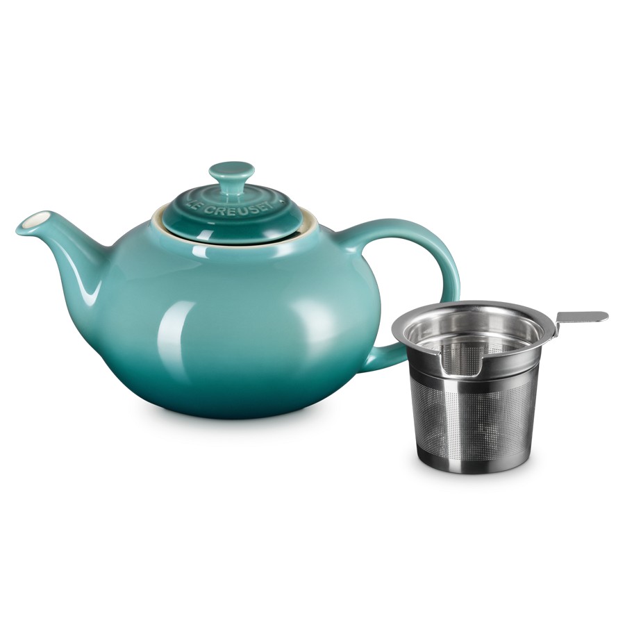 Le Creuset Teapot +S/S Infuser B/Riviera Image