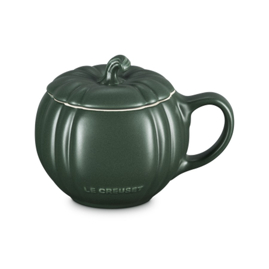 product image Le Creuset Pumpkin Mug W/Lid Foret 400ml 