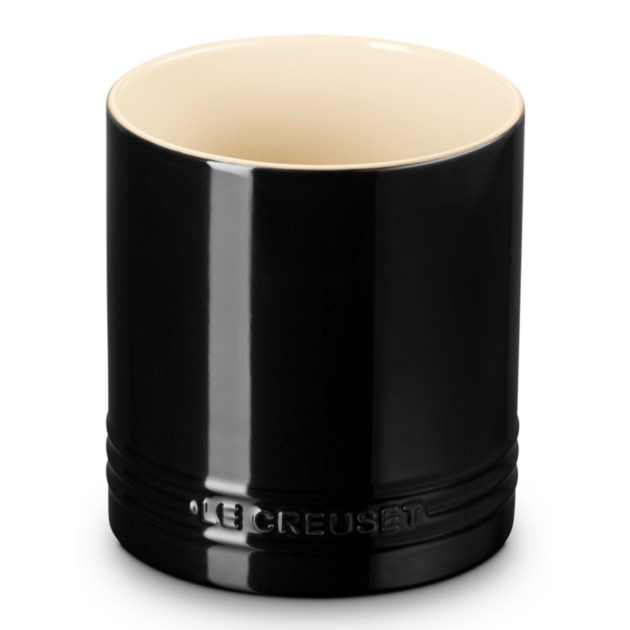 Le Creuset Sign. Utensil Jar Black Onyx Image